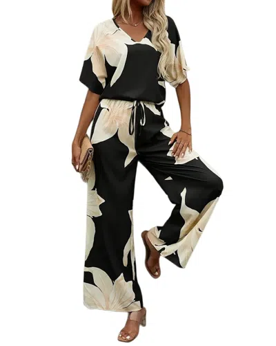 Emma Way 2pc Top & Pant Set In Multi