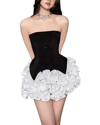 Emma Way 2pc Top & Skirt Set In Black