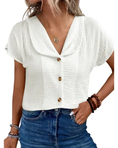 Emma Way Blouse In White