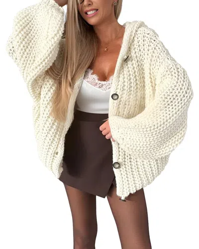 Emma Way Cardigan In Neutral