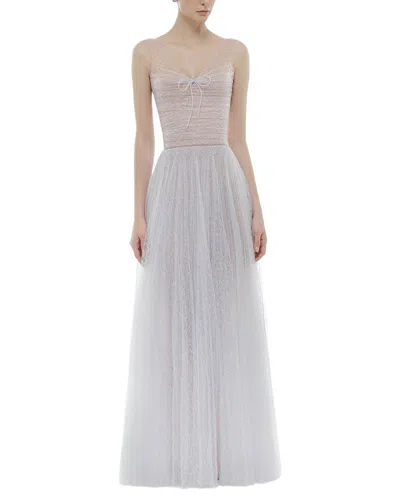 Emma Way Embellished Midi Dress In Purple