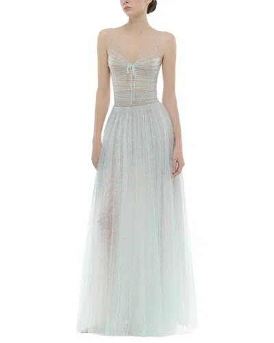 Emma Way Embellished Midi Dress In Blue