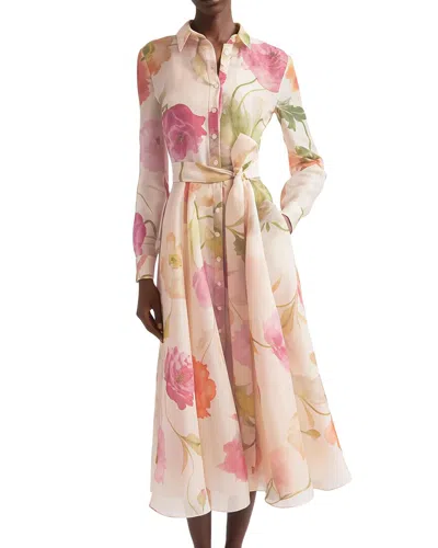 Emma Way Linda Charm Shirtdress In Neutral