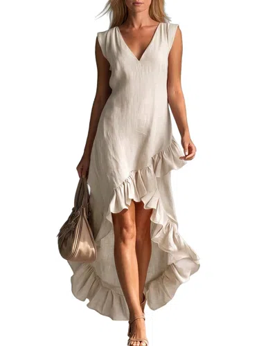 Emma Way Maxi Dress In Neutral