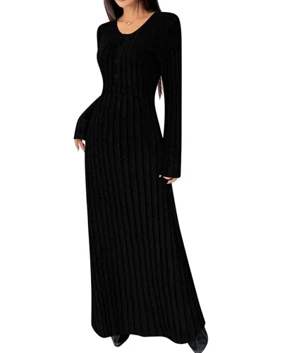 Emma Way Maxi Dress In Black