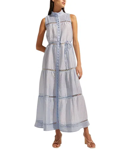 Emma Way Maxi Dress In Blue
