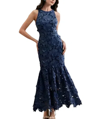 Emma Way Maxi Dress In Blue