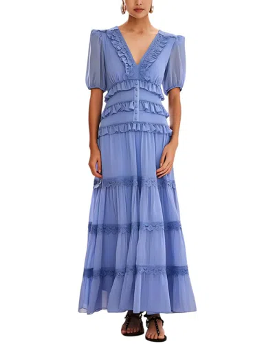 Emma Way Maxi Dress In Blue