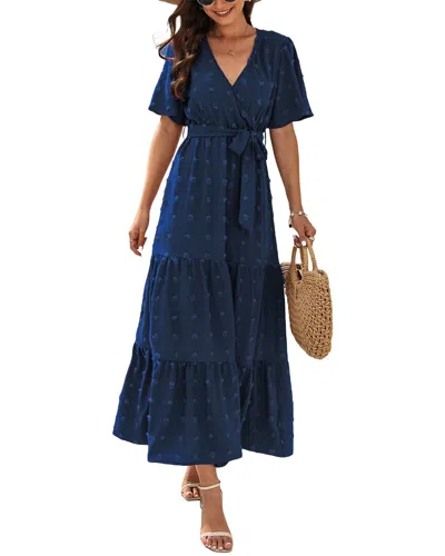 Emma Way Maxi Dress In Blue