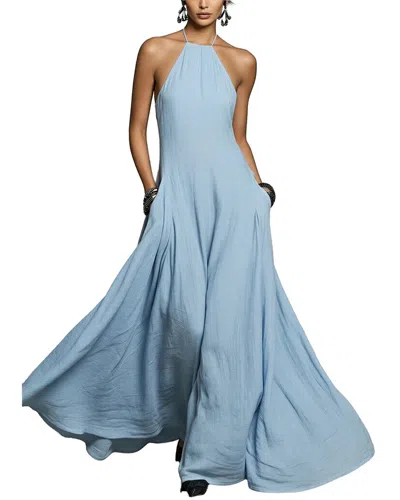 Emma Way Maxi Dress In Blue