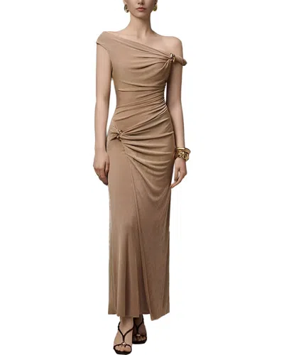Emma Way Maxi Dress In Brown