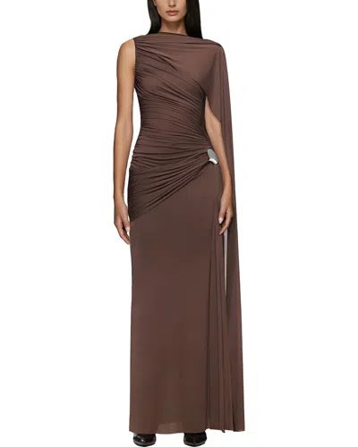 Emma Way Maxi Dress In Brown