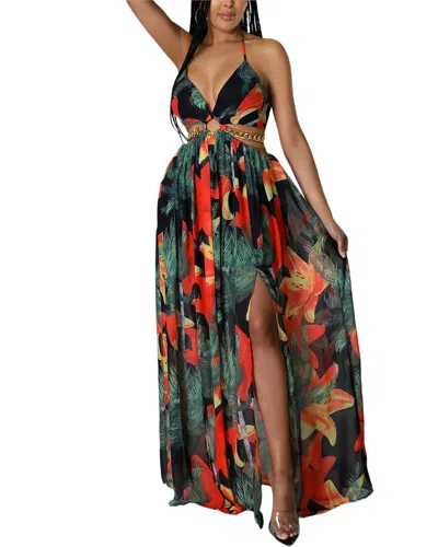 Emma Way Maxi Dress In Multi