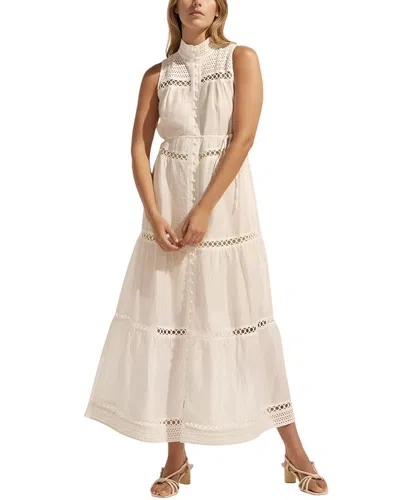 Emma Way Maxi Dress In Neutral