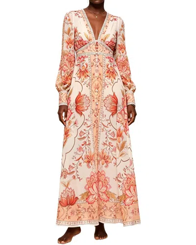 Emma Way Maxi Dress In Neutral