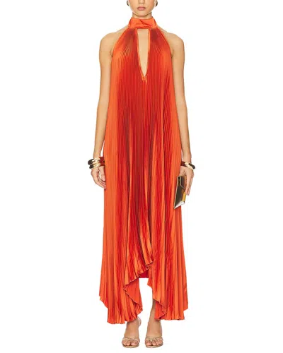 Emma Way Maxi Dress In Orange