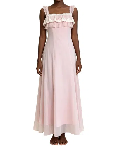 Emma Way Maxi Dress In Pink
