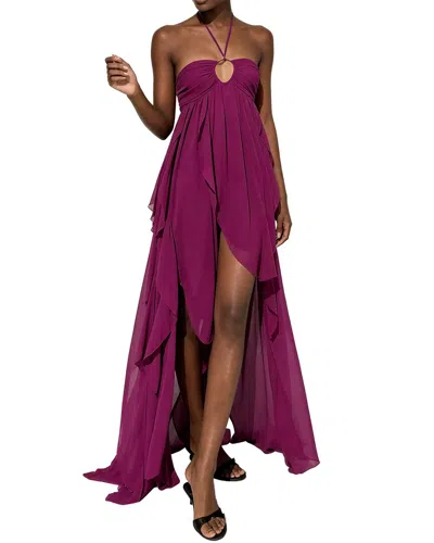 Emma Way Maxi Dress In Purple