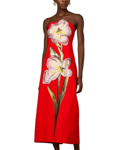 Emma Way Maxi Dress In Red
