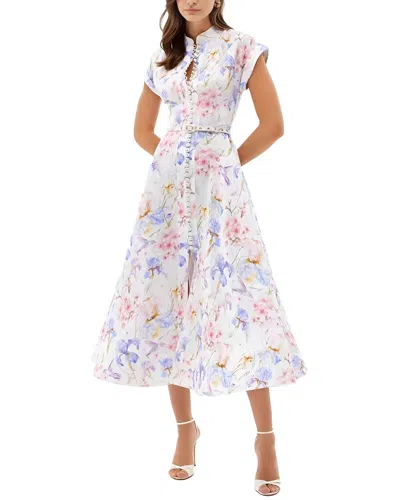 Emma Way Midi Dress In White