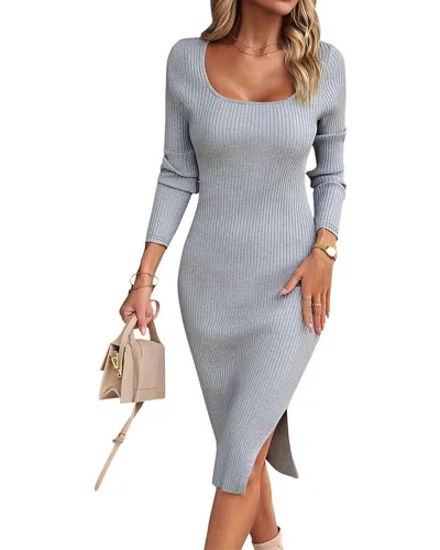 Emma Way Midi Dress In Animal Print