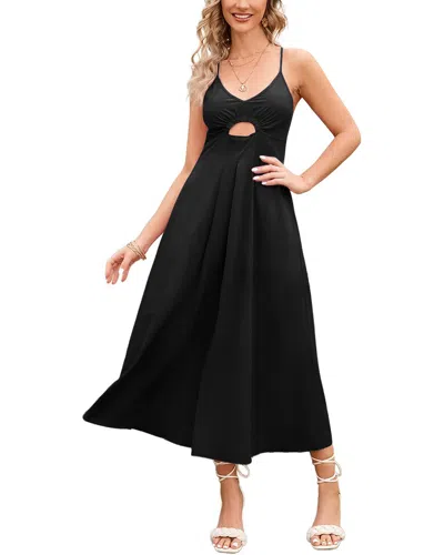 Emma Way Midi Dress In Black