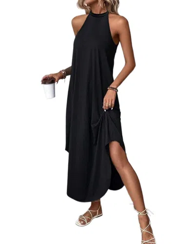 Emma Way Midi Dress In Black