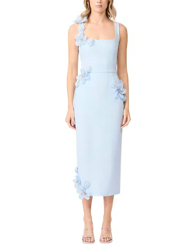 Emma Way Midi Dress In Blue