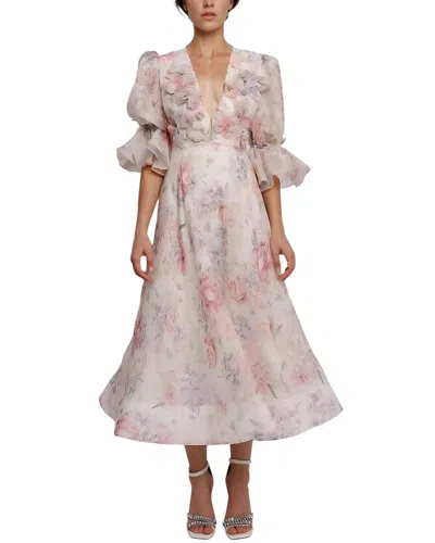 Emma Way Midi Dress In Multi