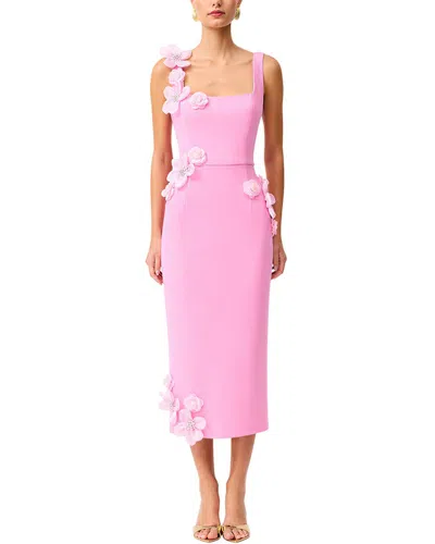 Emma Way Midi Dress In Pink