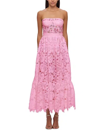 Emma Way Midi Dress In Pink