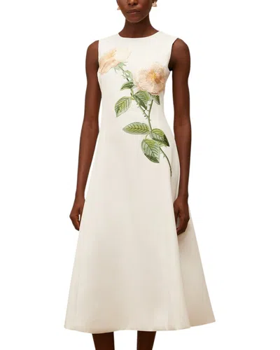 Emma Way Midi Dress In White