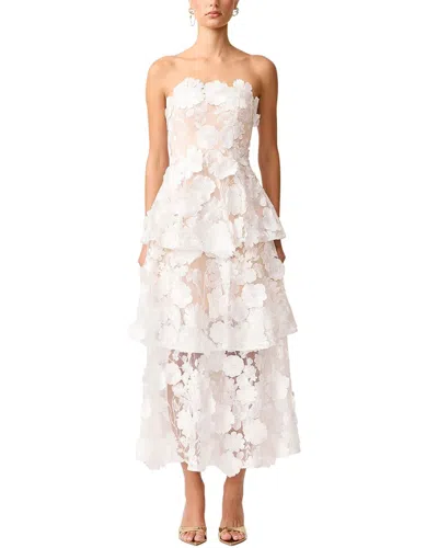 Emma Way Midi Dress In White