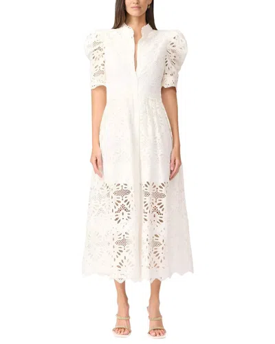 Emma Way Midi Dress In White