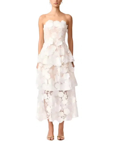 Emma Way Midi Dress In White