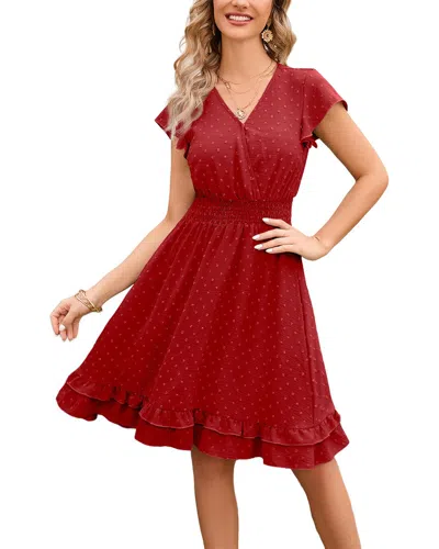Emma Way Mini Dress In Red