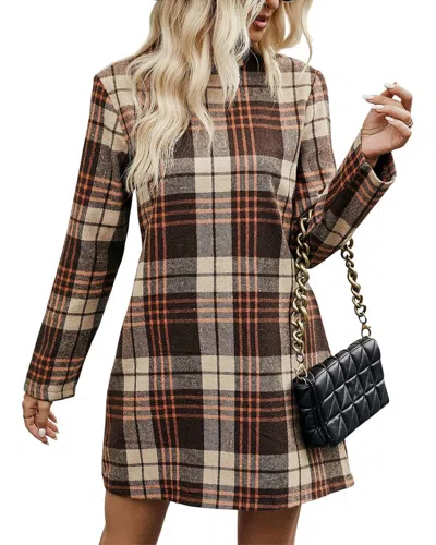 Emma Way Mini Dress In Brown