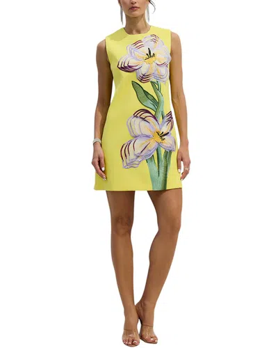 Emma Way Mini Dress In Yellow