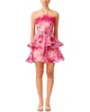 Emma Way Mini Dress In Pink