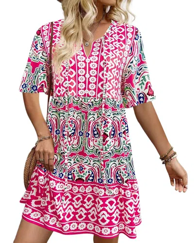 Emma Way Mini Dress In Pink