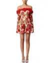 Emma Way Mini Dress In Red