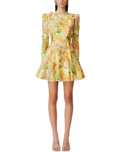 Emma Way Mini Dress In Yellow
