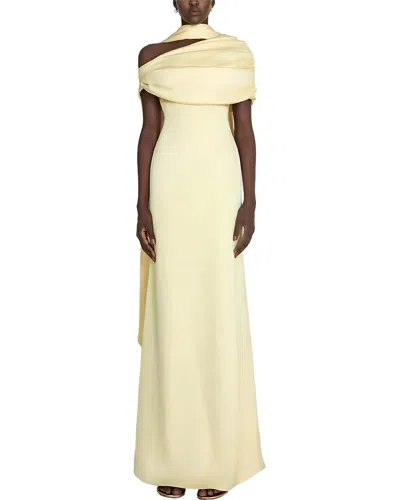 Emma Way Solid Maxi Dress In Gray