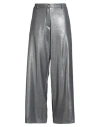 Emma Em...ma Woman Pants Grey Size M Polyester, Viscose, Elastane