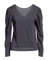 Emma Em...ma Woman Sweater Blue Size L Viscose, Polyamide, Polyester, Elastane