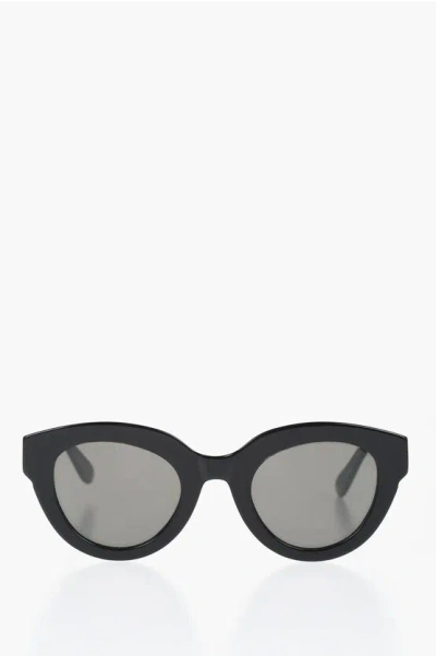 Emmanuelle Khanh Cat Eye Bio Sunglasses In Black