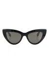 Emmanuelle Khanh Cherry Cat-eye Sunglasses