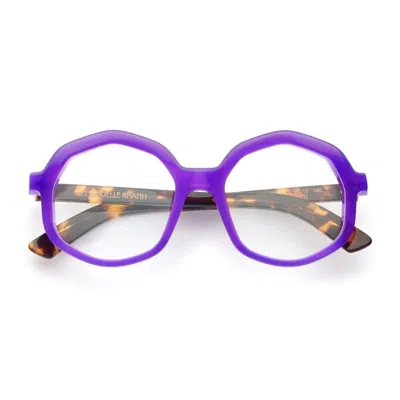 Emmanuelle Khanh Corso Corso Geometric Eyewear In Purple
