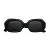 Emmanuelle Khanh Emmanuel Kahn Dixie Dixie 16 Black Noir Sunglasses In Black