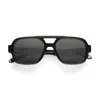 Emmanuelle Khanh Emmanuel Kahn Hero 169a Cristal Nero Sunglasses In Black